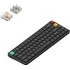 NuPhy Tastiera meccanica wireless NuPhy Air65 V3, con layout QWERTY, Bluetooth/2,4 GHz/USB-C - Colore: Nebula Dark / Blush, dimensioni ridotte