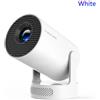StarTech Mini proiettore portatile HY300 Pro Plus - WiFi6 - Android 14 - HD 720p - 290 lumen ANSI - Correzione automatica della distorsione trapezoidale - Bluetooth 5.4 - Bianco, con spina di tipo EU