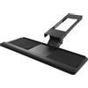 StarTech Supporto per tastiera - Piano porta tastiera e mouse per scrivania - Regolabile - Ergonomico - Cassetto estraibile per tastiera - Nero