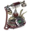 StarTech Telefono vintage a forma di cigno - Telefono da tavolo retrò - Stile europeo - Telefono decorativo per la casa - Decorazione per soggiorno e ufficio