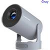 StarTech Mini proiettore da esterno - HY300 Pro Plus, proiettore per home cinema - Risoluzione 1280x720 HD - Supporto 8K - WiFi 6 e BT 5.4 - Android 14 - 290 lumen ANSI - Keystone automatico - Grigio