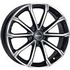 MAK CERCHIO IN LEGA MAK DaVinci 7x17 5x112 ET 40 BLACK MIRROR