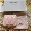 Miu Miu MIUMIU Compact Mirror Pink Novelty Box con borsa con coulisse