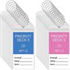 Clabby 12 Set di Porta Etichette per Valigia con Chiusura a Zip Porta Targhette Trasparente con Passanti per Bagagli Supporto per Documenti Impermeabile in PVC con Cerniera per Crociera