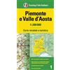 Touring Club Italiano Piemonte e Valle d'Aosta 1:200.000