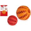 CAMON GIOCO CANE IN GOMMA "DENTAL FUN PALLA BASEBALL" DIAMETRO 70 MM AD057/B