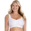 MISS MARY OF SWEDEN Reggiseno t-Shirt Coprente Senza Ferretto in Materiale Keep Fresh per Tutti i Giorni 7d White