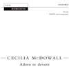 Oxford University Press, USA Adoro te devote: Vocal score