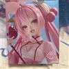 Taito Sakura Miku AMP + Figure Sakura Dress Ver Hatsune Miku TAITO Prize Japan NUOVO