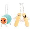 Sanrio Portachiavi Taiko no expert Mascotte Peluche vol.2 japan NUOVO set di 2 ✅