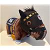 SK Japan Purosangue Collection Fluffy BIG Peluche Portatitoli Cavallo NUOVO