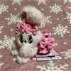 FuRyu Custodia in peluche FuRyu Ester Bunny rosa ver. Giappone NUOVO