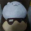 BANPRESTO Neko Ganbaranai Mega Fluffy Plush Hungry Takoyaki Ver. NUOVO Giappone