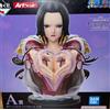 Bandai Ichiban Kuji One Piece A Prize Boa Hancock Art Scale Figure Japan NUOVO