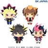 SK JAPAN Yu-Gi-Oh! Duel Monsters Minikore Peluche Mascotte Giocattolo Set Com...