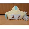 BANPRESTO Pokepiece Large Face Plush Pouch Jirachi Japan import NUOVO
