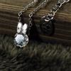 Tenshodo Collana con ciondolo Ginza TENSHODO Miffy Face Cubic Zirconia con scatola