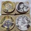 SEGA FF IX 25th Anniversary Lottery D Prize Mini Plate Dish Set di 4...