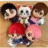 BANPRESTO Dandadan Chibiguru Peluche Mini Alien & Ghost Series Set di 5 Nuovo