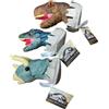 SEGA Jurassic World Pop-Out Head Peluche Set di 3 Importazione Giappone NUOVO