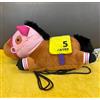 SK Japan Borsa a tracolla per smartphone in peluche collezione purosangue SK Japan Ver...