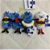 Taito Puppet Sunsun Plush Mascotte Summer Ver. set di 4 Giappone nuovi