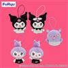 Sanrio Kuromi All Together Finger Puppet KUROMI'S NICE JOURNEY importazione...