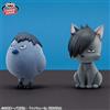 BANPRESTO Haikyu!! Figura Fluffy Puffy Kagegarasu e Kurooneko dal Giappone