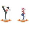 BANPRESTO Ranma 1/2 Ranma Saotome&Ranma supporto acrilico BANPRESTO NUOVO set di 2