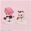 Furyu Anime TV Dandadan mOH!ment Aira ＆ turbo granny mini figure vol.2 Giappone...
