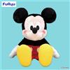 FuRyu Disney Topolino FukuFuku Fluffy Super Super BIG Peluche Giappone NUOVO
