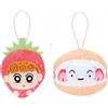 BANPRESTO Mascotte di peluche Pastello Shin-chan Himawari Nohara & Shiro adoro il dessert!