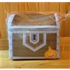 TAITO Dragon Quest AM Thermal Insulated Treasure Box colore legno Giappone NUOVO