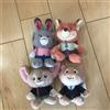 FuRyu Disney Zootopia Milky Boa Mascotte Vol.2 Set di 4 Giappone NUOVO