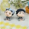 SEGA Haikyu!! QyuruMe Mini Figure Kotaro Bokuto e Keiji Akaashi Set 2 dal...