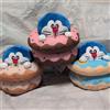 FuRyu Doraemon Ciambella Peluche Giocattolo Set di 3 Giappone Nuovo