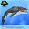SEGA Jurassic World: Resurrection Super Large Peluche Giocattolo Mosasaurus