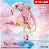 Taito Sakura Miku AMP + Figure Sakura Dress Ver Hatsune Miku TAITO Limited Japan NUOVO