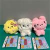 FuRyu Peluche FuRyu Chegosim Fluffy con catena NUOVO set di 3 dal Giappone