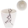 J-kitchens Hasami Ware Paw Print Cup 3,23 pollici (8,2 cm) Tiger Kitten J-kitchens...