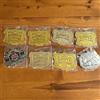 Bandai Ichiban Kuji RIZIN D Prize Champion Belt Metal Charm Set di 8 Giappone NUOVO