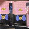 Sanrio My Melody ♡ Kuromi Elegant Ribbon Gadget Case Set di 2
