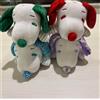 SEGA Snoopy Peluche Giapponese Modello Wagara Design Set di 4 Giappone NUOVO