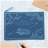 Studio Ghibli Night Sky Pattern Biglietto d'auguri set di 5 Giappone...