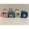 Taito mofusand mini moschettone quadrato ricamato design gatto set di 4