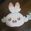 BANPRESTO Pokepiece Large Face Plush Pouch Scorbunny Japan import NUOVO