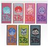 Bandai Ichiban Kuji TV Anime Dandadan G Prize Half Towel Set di 7 Giappone NUOVO