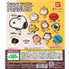 Bandai PEANUTS Capsule Hair Clip Set Completo di 10 Bandai Gashapon Snoopy Japan Nuovo