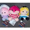 SEGA Alice nel Paese delle Meraviglie Retro Memory Peluche Disney Set di 3 Gi...