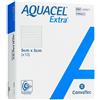 CONVATEC MEDICAZIONI Aquacel Extra Medicazione Con Carbossimetilcellulosa Sodica 5x5 Cm 10 Pezzi